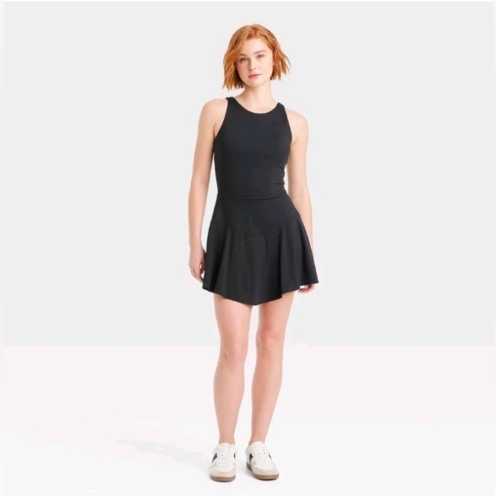 Joylab Women's Scallop Detail Active Dress Size S